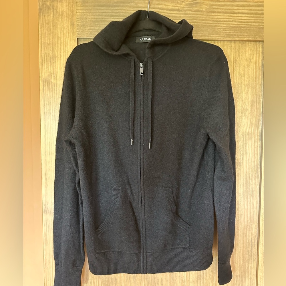 Men’s NAADAM Cashmere Zip Up Hoodie - tags off but never worn